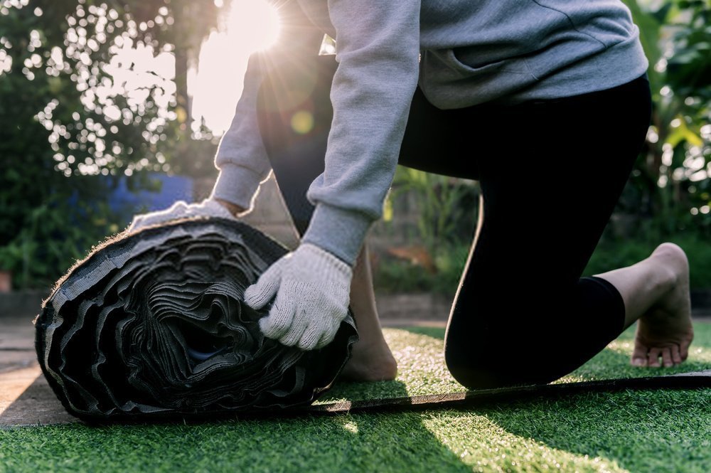 install artificial grass