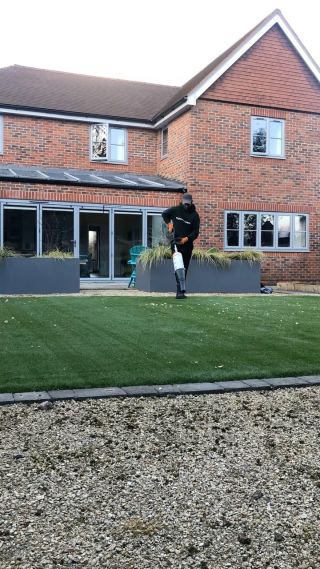 Artifical grass installation…

One of the final steps to our installs, optional infill and final brush up of the grass which creates the real magic 🪄

If you’d like any more Infomation, a quote for Greater London and surrounding areas, please use the contact button on our page! 

#landscapedesign #gardeninspiration #gardendesign #artificialgrass #artificiallawn #astroturf #gardeninspo #gardenideas #gardendecor #gardenflowers #landscaping #transformation #construction #makeover #homeimprovement #dogs #gardenlights #pergola #steppingstones #firepit #cedar #patio #hottub #timelapse #planting #love #decor #outdoors